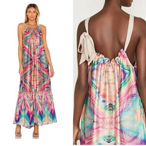 Le Superbe Kaleidoscope Colorful Pride Maxi Dress